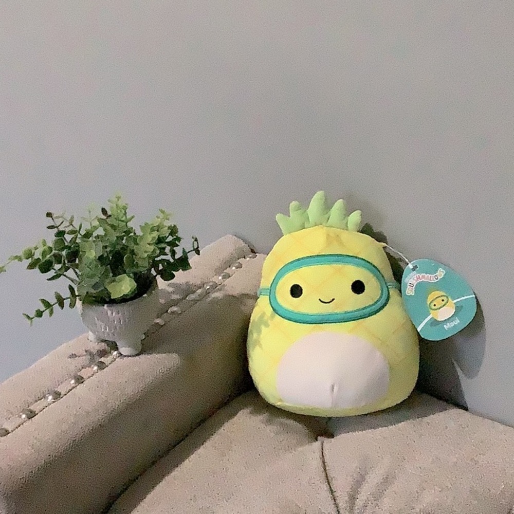 Squishmallow Pineapple Plush- Maui